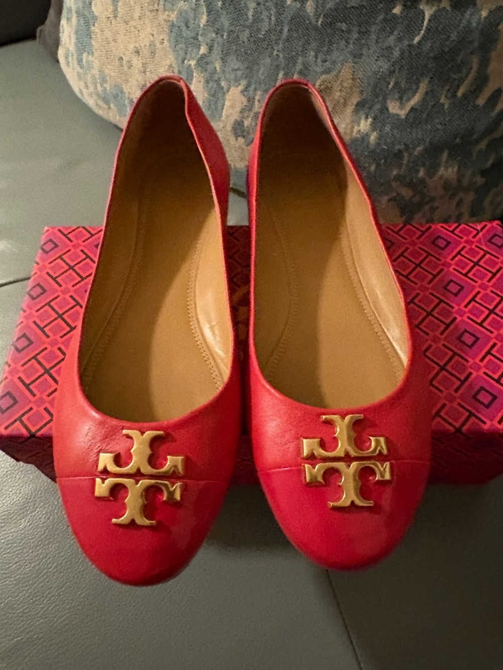 Tory Burch Leather Flats
